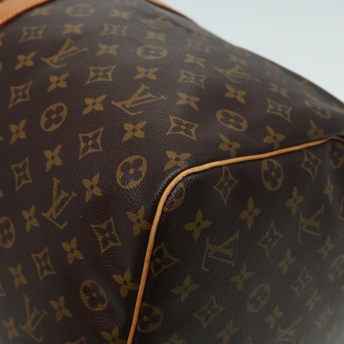 LOUIS VUITTON Monogram Keepall 60 Boston Bag M41422 LV Auth 85278