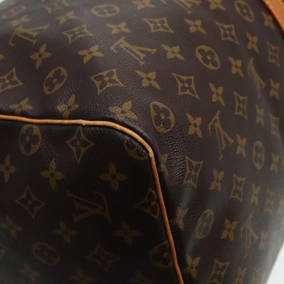 LOUIS VUITTON Monogram Keepall 60 Boston Bag M41422 LV Auth 85278