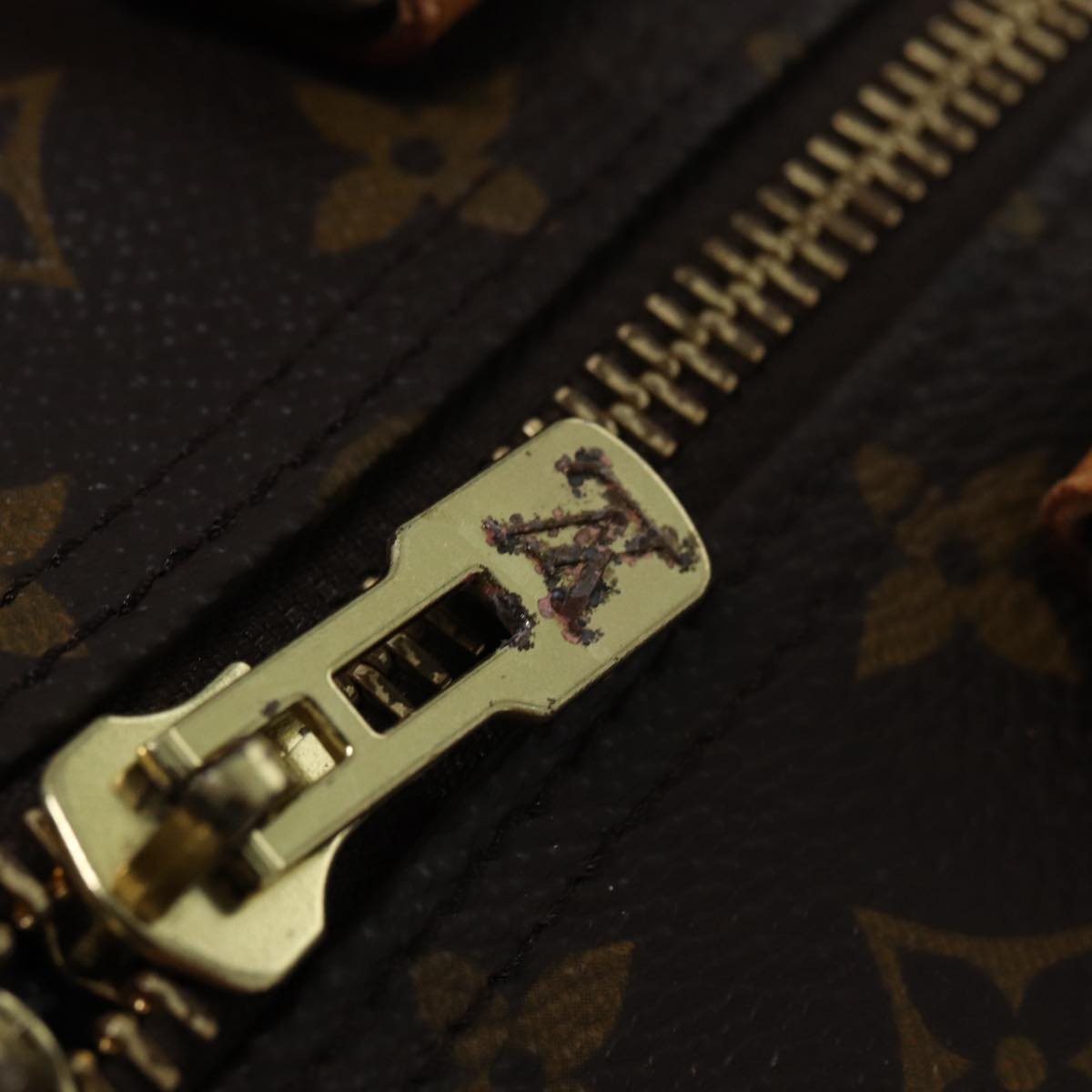 LOUIS VUITTON Monogram Keepall 60 Boston Bag M41422 LV Auth 85278