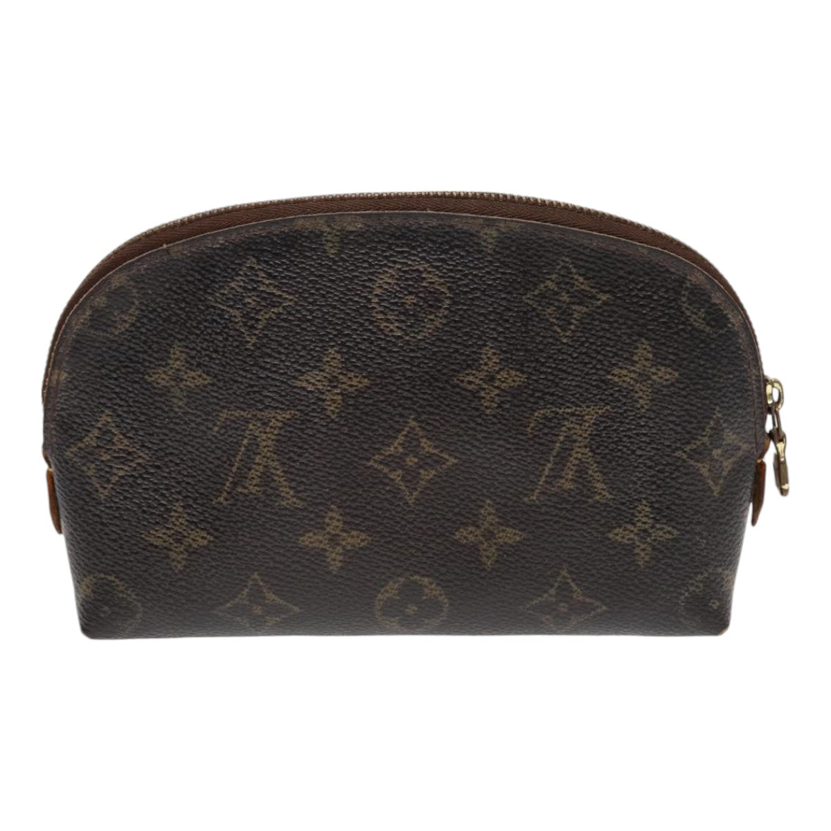 LOUIS VUITTON Monogram Pochette Cosmetic PM Cosmetic Pouch M47515 LV Auth 85299