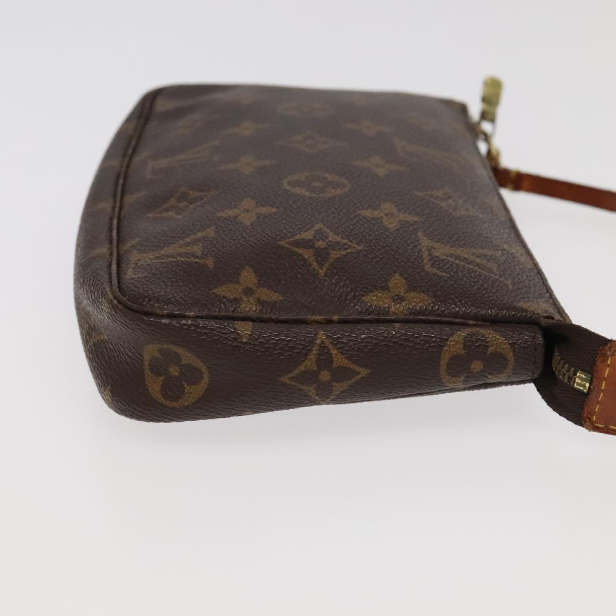 LOUIS VUITTON Monogram Pochette Accessoires Pouch M51980 LV Auth 85313