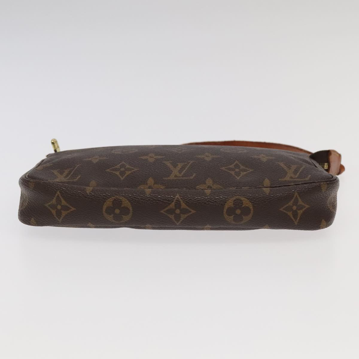 LOUIS VUITTON Monogram Pochette Accessoires Pouch M51980 LV Auth 85313