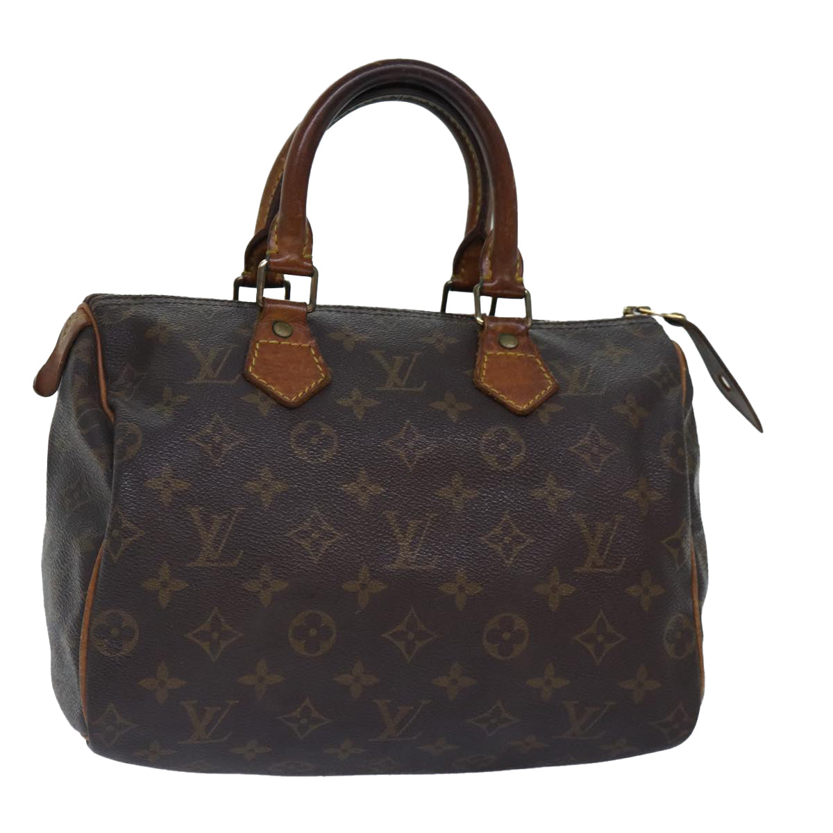 LOUIS VUITTON Monogram Speedy 25 Hand Bag M41528 LV Auth 85352