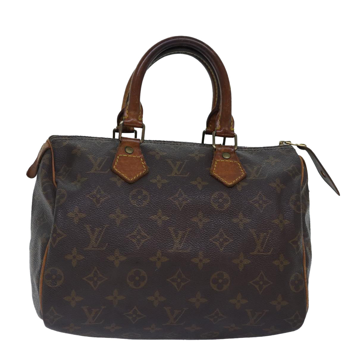 LOUIS VUITTON Monogram Speedy 25 Hand Bag M41528 LV Auth 85352