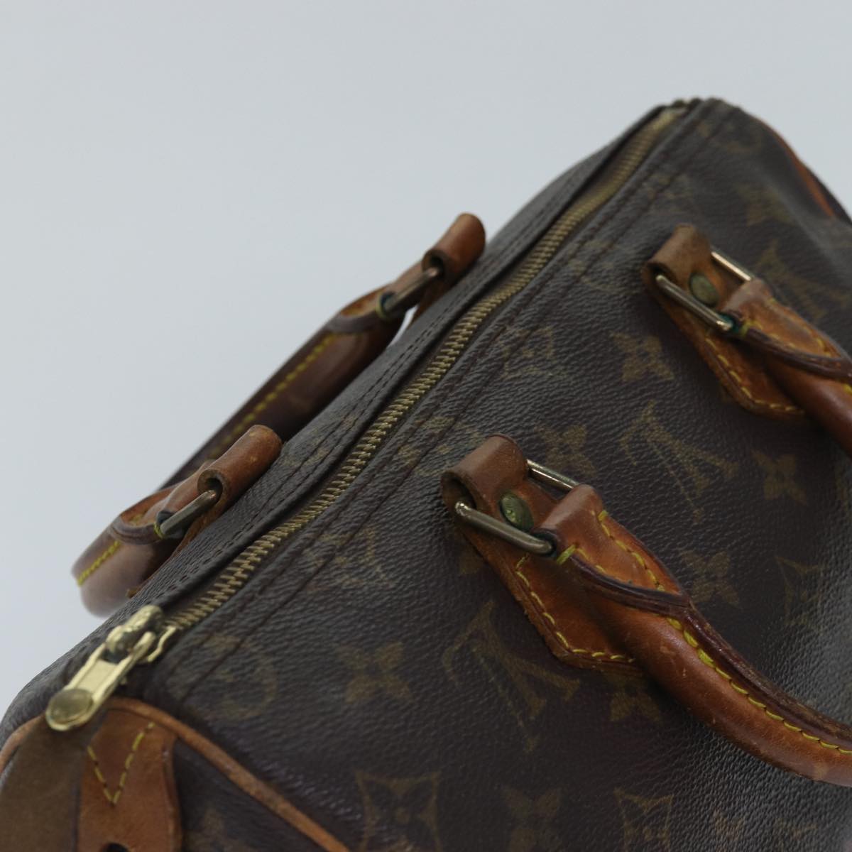 LOUIS VUITTON Monogram Speedy 25 Hand Bag M41528 LV Auth 85352