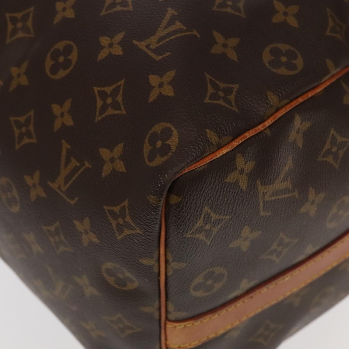 LOUIS VUITTON Monogram Keepall Bandouliere 50 Boston Bag M41416 LV Auth 85407