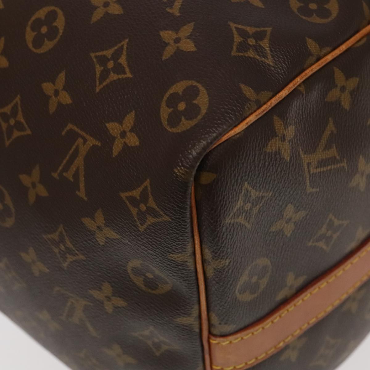 LOUIS VUITTON Monogram Keepall Bandouliere 50 Boston Bag M41416 LV Auth 85407