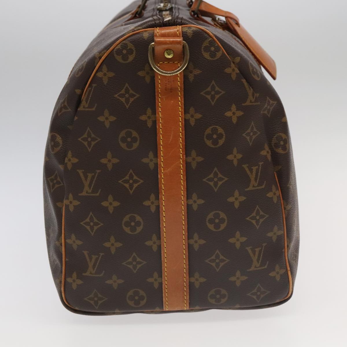 LOUIS VUITTON Monogram Keepall Bandouliere 50 Boston Bag M41416 LV Auth 85407