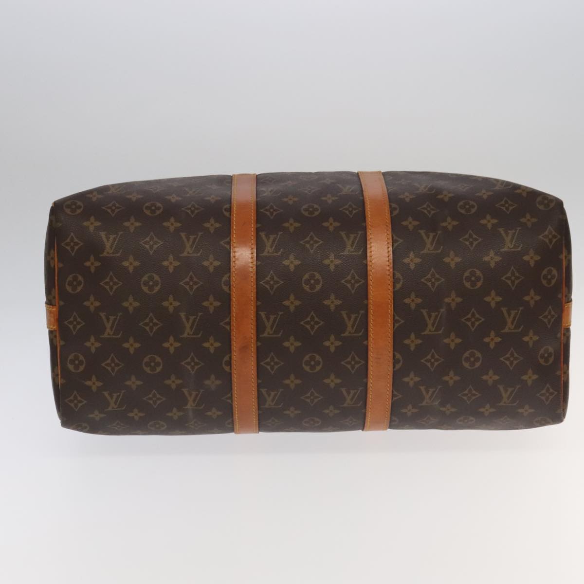 LOUIS VUITTON Monogram Keepall Bandouliere 50 Boston Bag M41416 LV Auth 85407