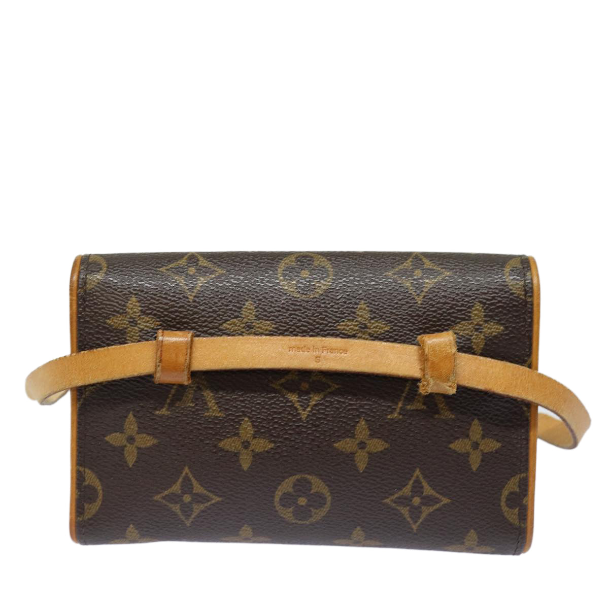 LOUIS VUITTON Monogram Pochette Florentine Waist bag M51855 LV Auth 85421