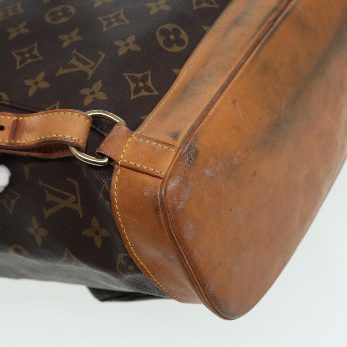 LOUIS VUITTON Monogram Montsouris GM Backpack M51135 LV Auth 85457