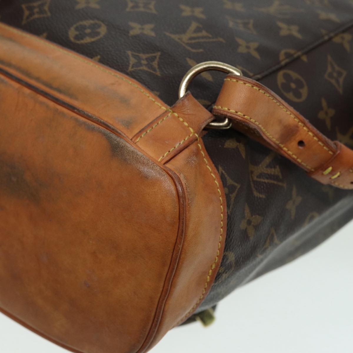 LOUIS VUITTON Monogram Montsouris GM Backpack M51135 LV Auth 85457