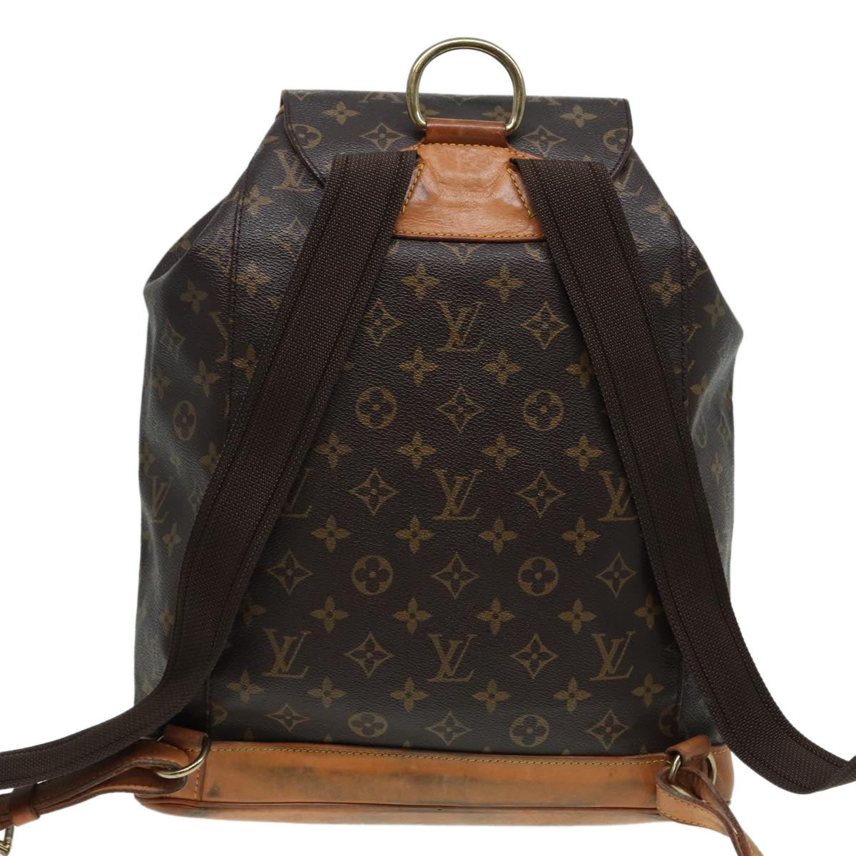 LOUIS VUITTON Monogram Montsouris GM Backpack M51135 LV Auth 85457