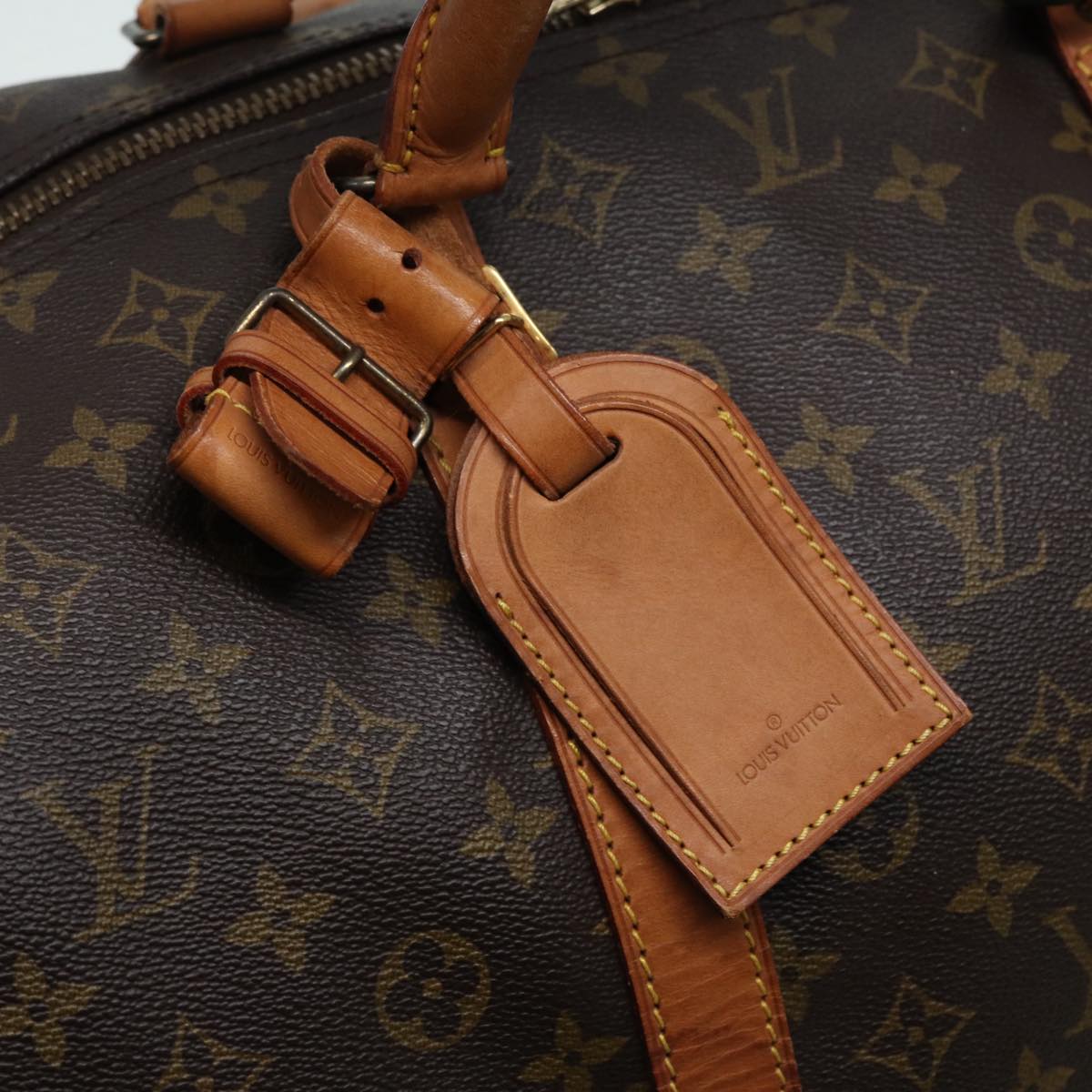 LOUIS VUITTON Monogram Keepall 60 Boston Bag M41422 LV Auth 85460