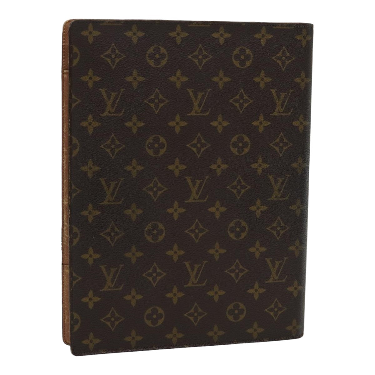 LOUIS VUITTON Monogram Documents Case LV Auth 85506