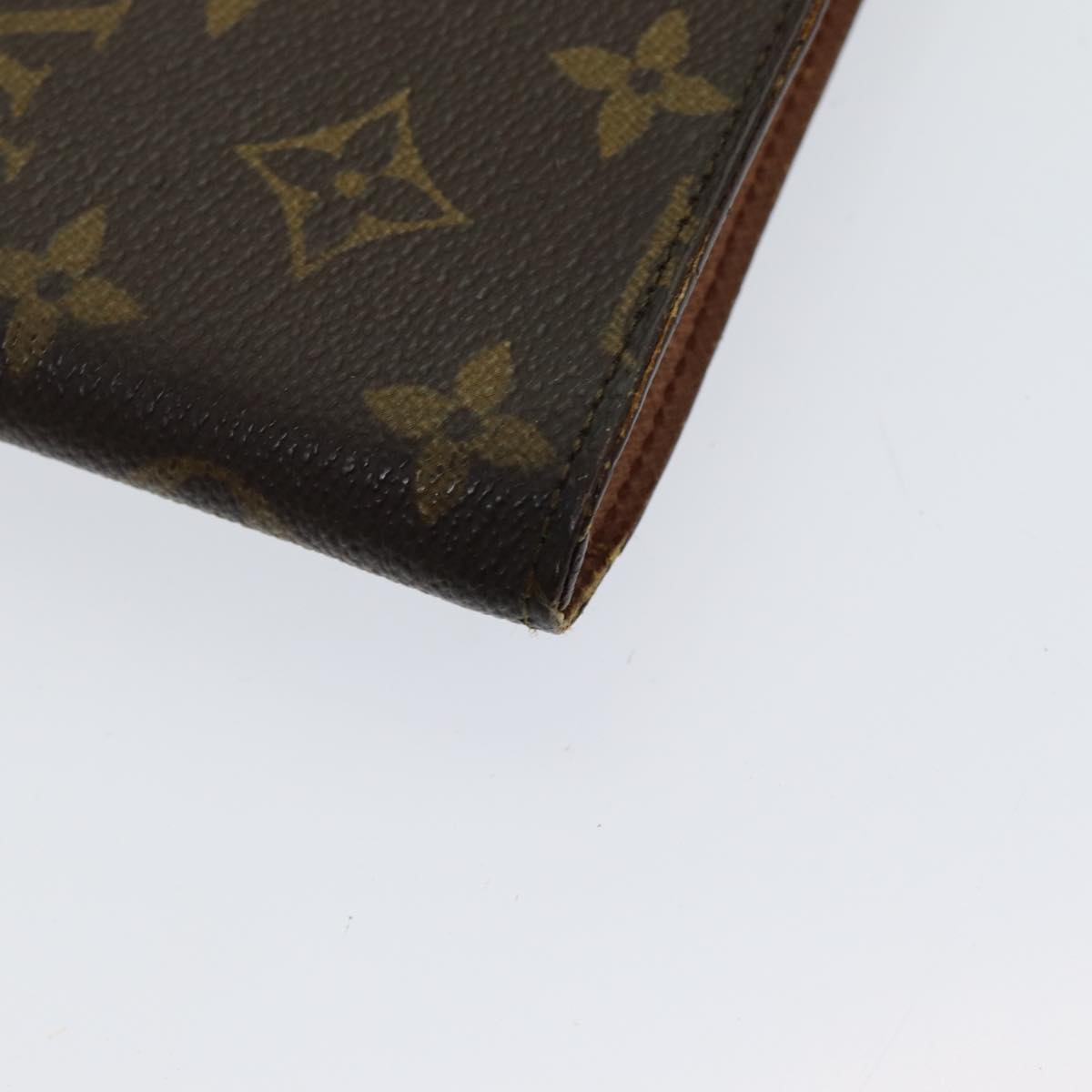 LOUIS VUITTON Monogram Documents Case LV Auth 85506