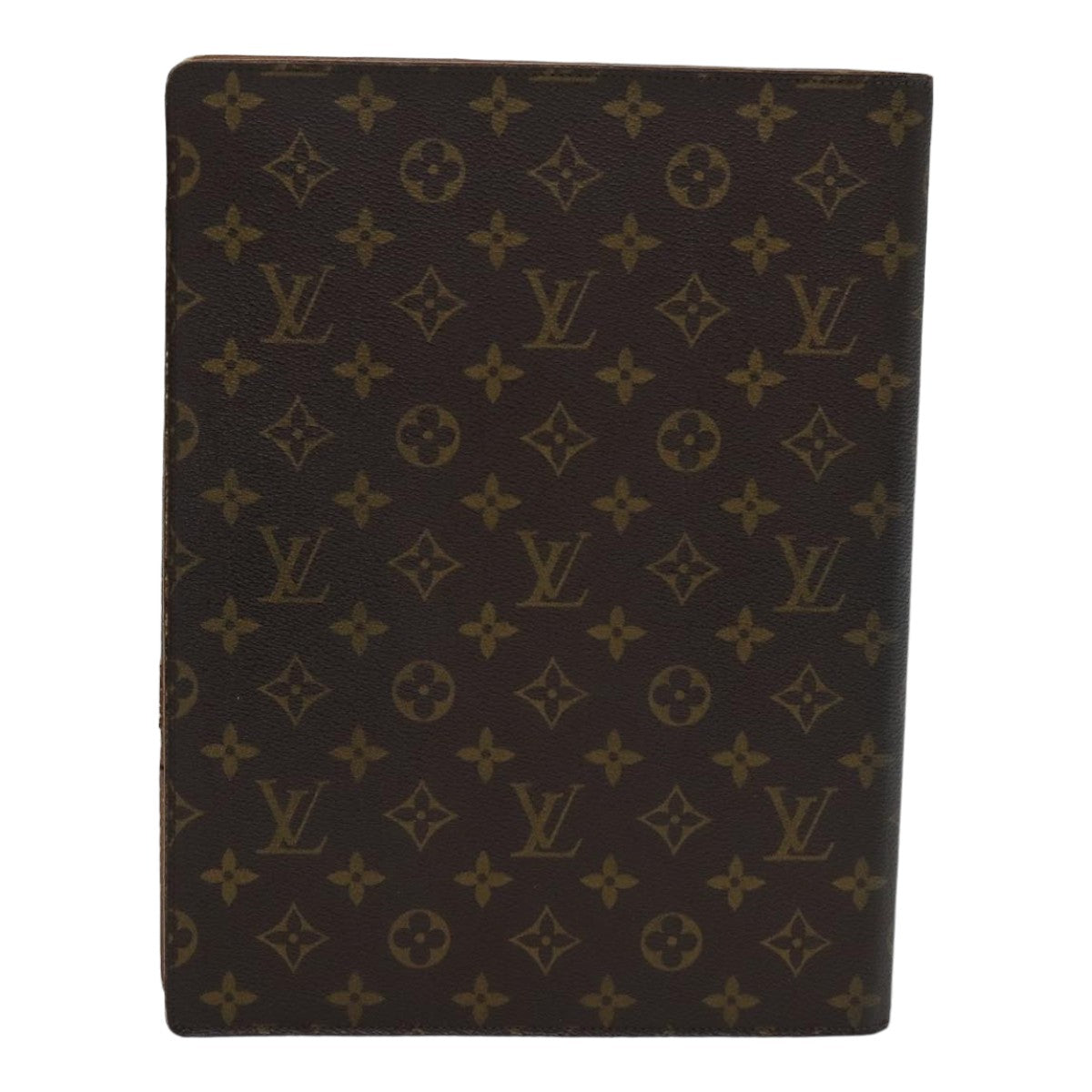 LOUIS VUITTON Monogram Documents Case LV Auth 85506