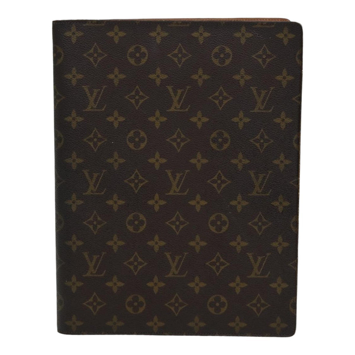 LOUIS VUITTON Monogram Documents Case LV Auth 85506