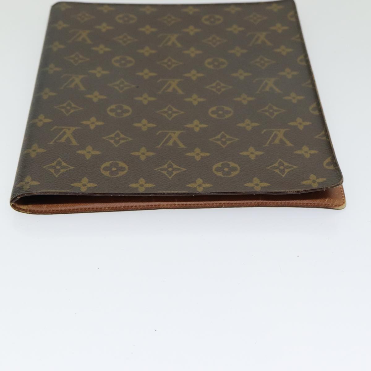 LOUIS VUITTON Monogram Documents Case LV Auth 85506