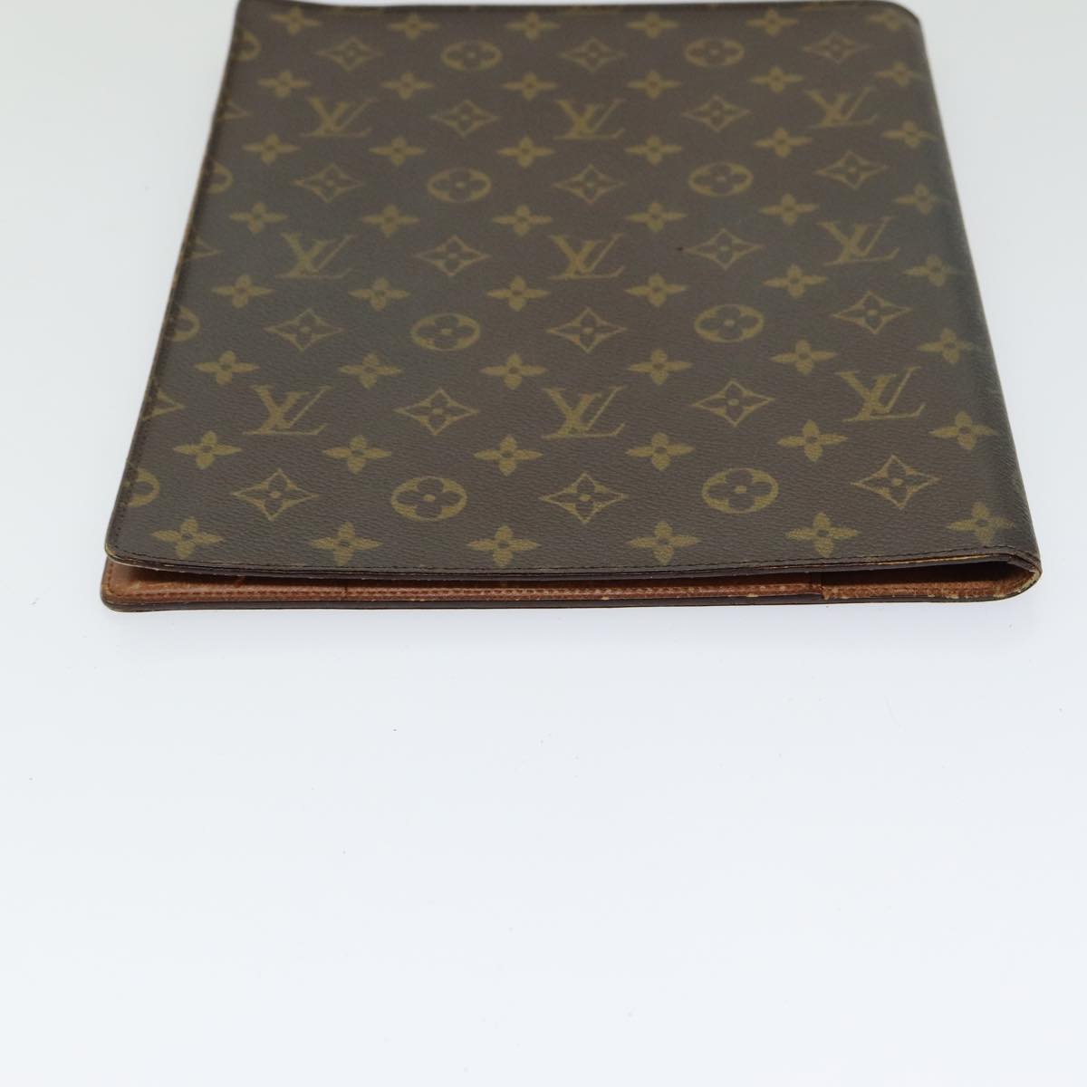 LOUIS VUITTON Monogram Documents Case LV Auth 85506