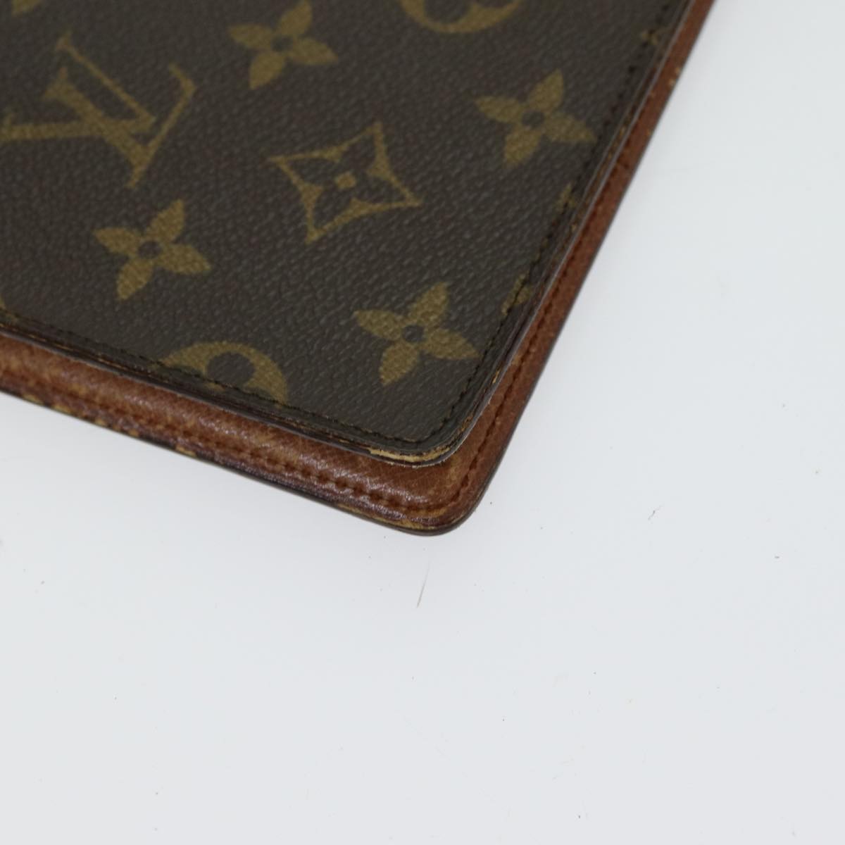 LOUIS VUITTON Monogram Documents Case LV Auth 85506