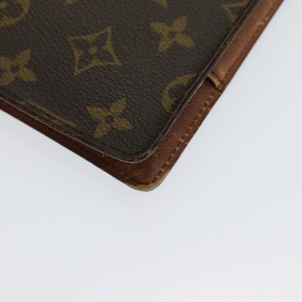 LOUIS VUITTON Monogram Documents Case LV Auth 85506