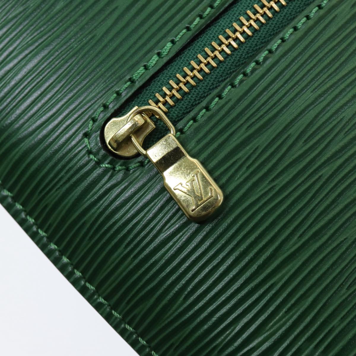 LOUIS VUITTON Epi Mabillon Backpack Green M52234 LV Auth 85593