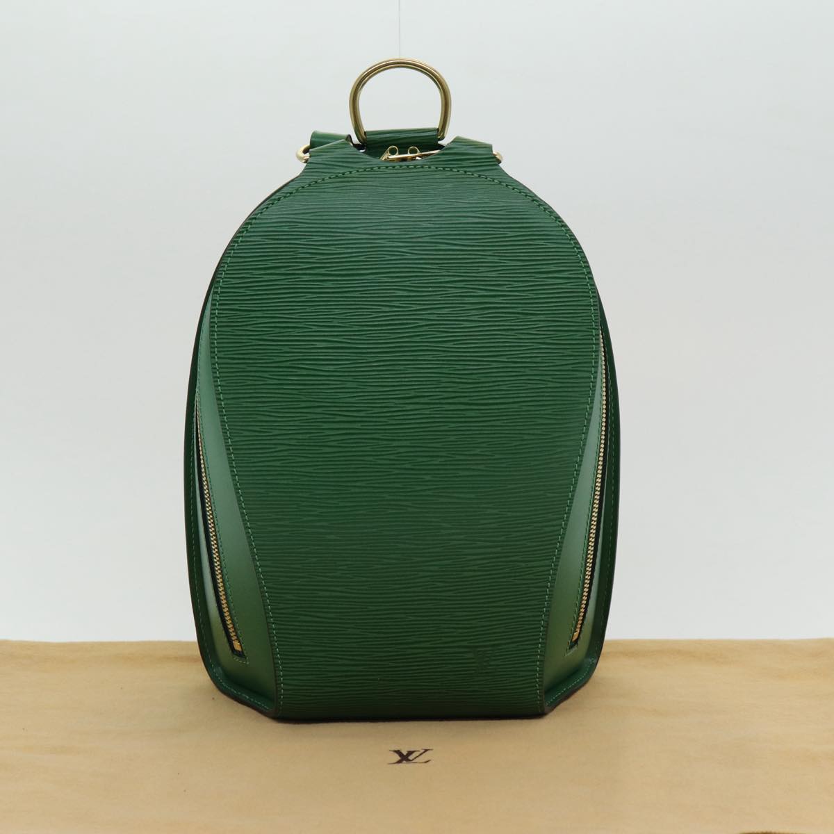 LOUIS VUITTON Epi Mabillon Backpack Green M52234 LV Auth 85593