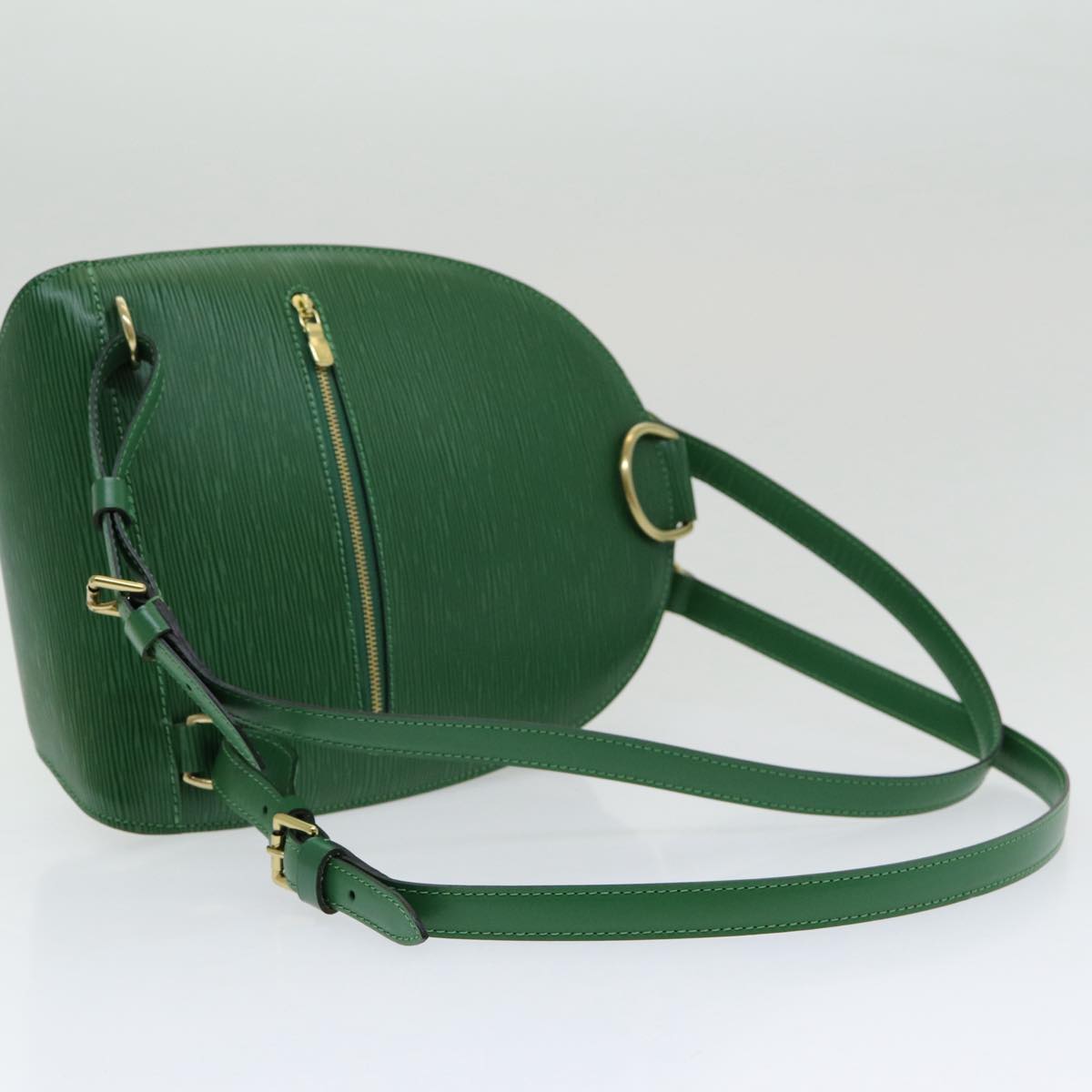 LOUIS VUITTON Epi Mabillon Backpack Green M52234 LV Auth 85593