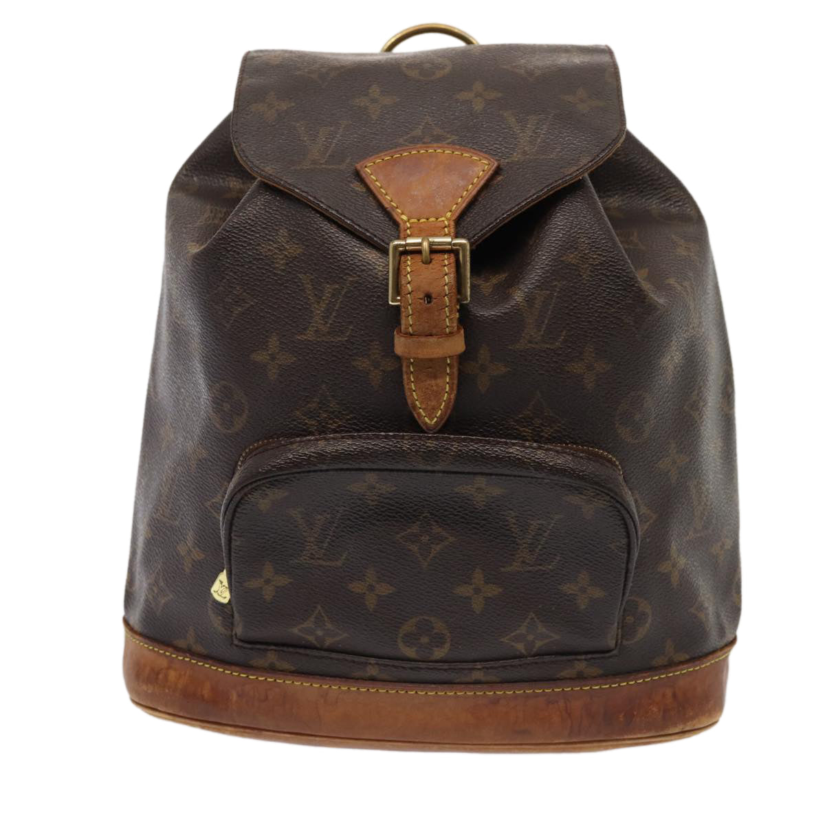 LOUIS VUITTON Monogram Montsouris MM Backpack M51136 LV Auth 85606