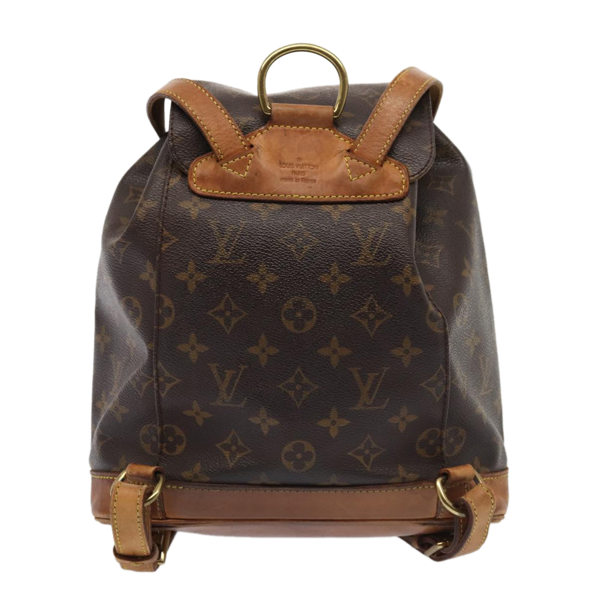 LOUIS VUITTON Monogram Montsouris MM Backpack M51136 LV Auth 85606