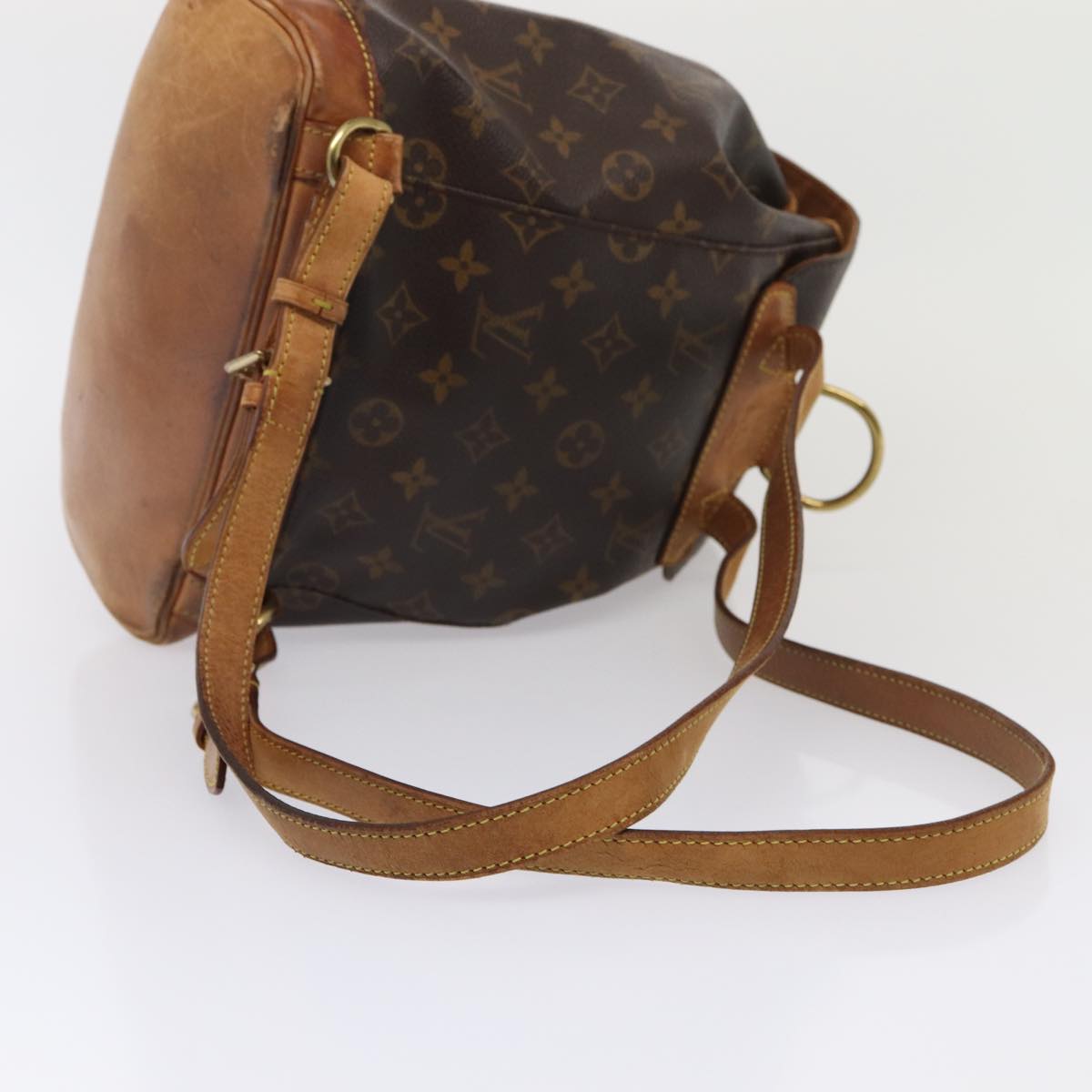 LOUIS VUITTON Monogram Montsouris MM Backpack M51136 LV Auth 85606