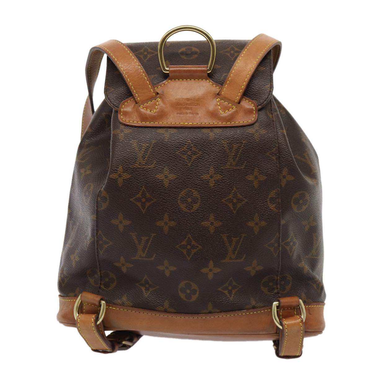 LOUIS VUITTON Monogram Montsouris MM Backpack M51136 LV Auth 85607