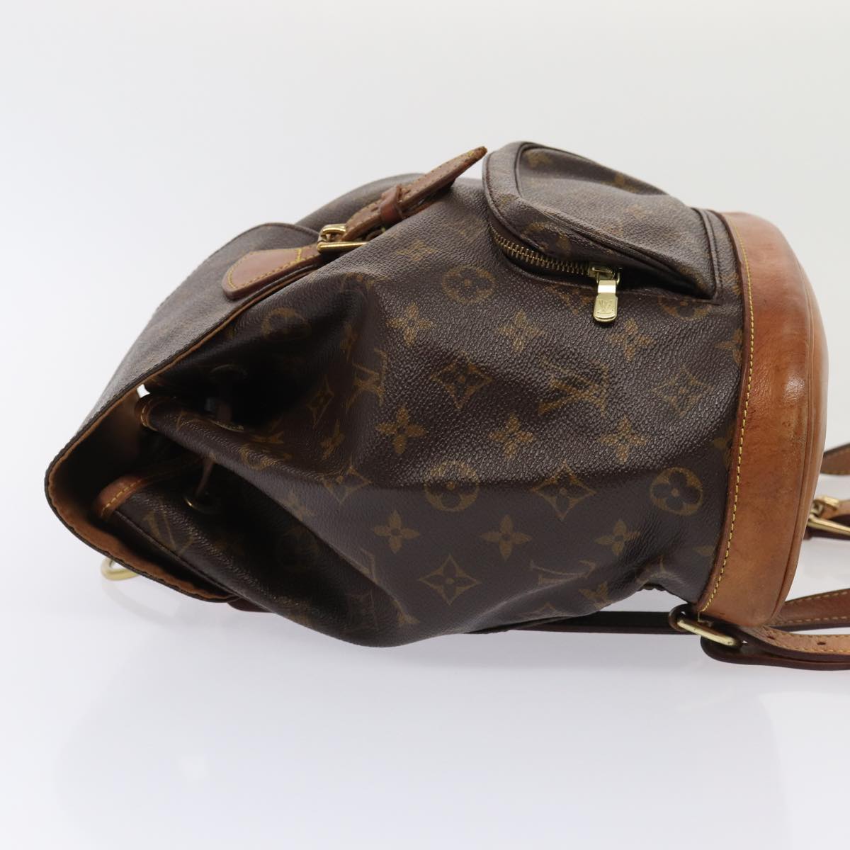 LOUIS VUITTON Monogram Montsouris MM Backpack M51136 LV Auth 85607