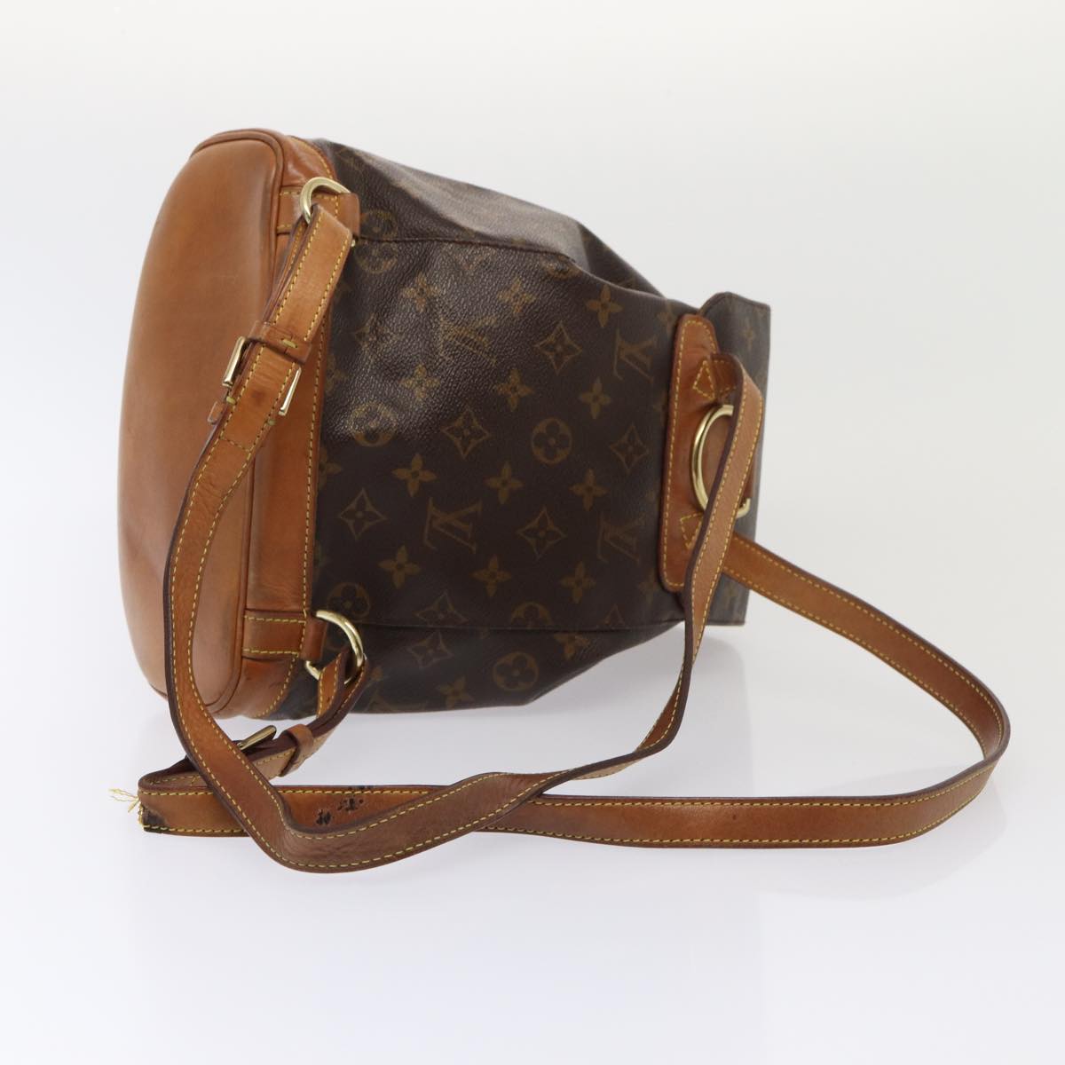 LOUIS VUITTON Monogram Montsouris MM Backpack M51136 LV Auth 85607