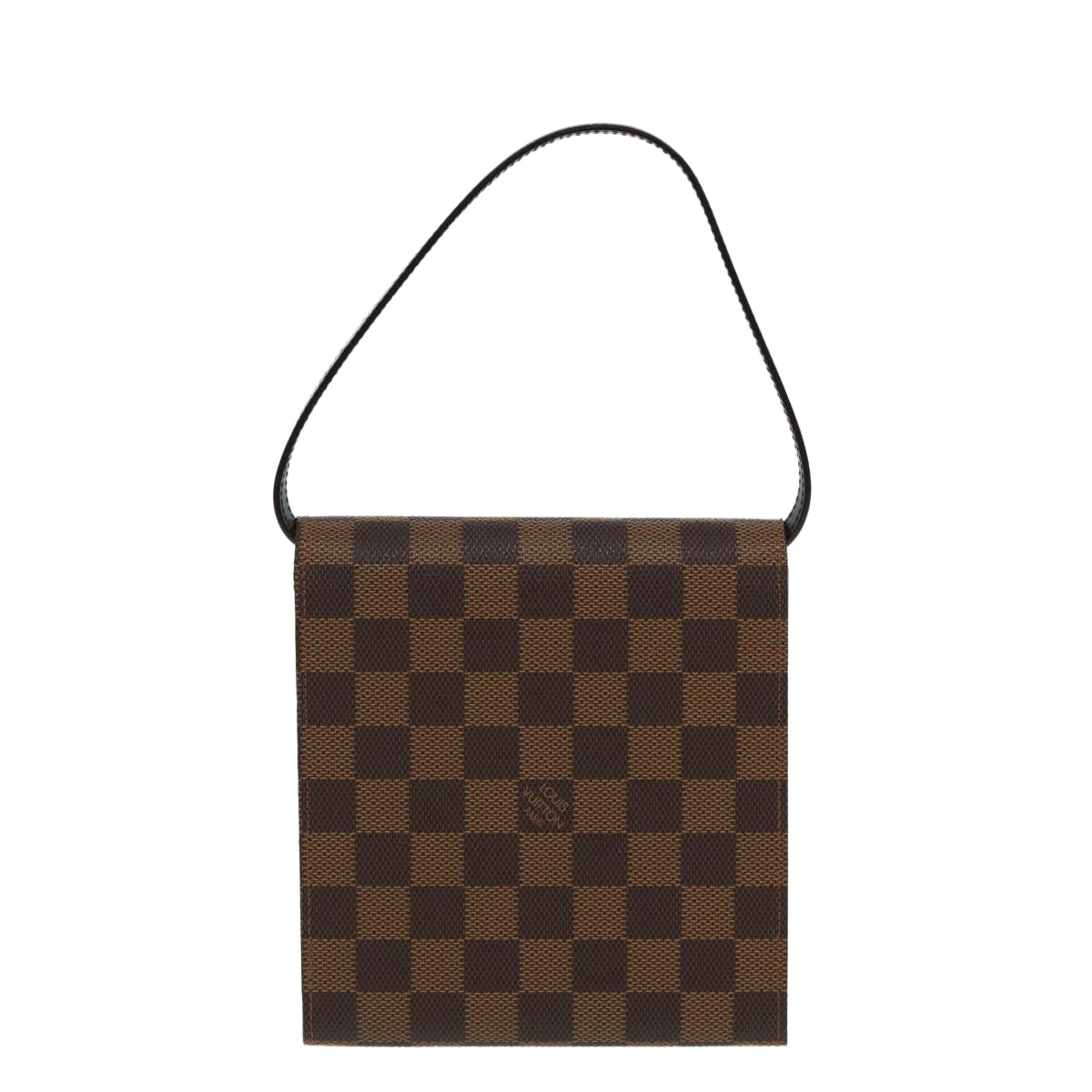 LOUIS VUITTON Damier Ebene CD Case LV Auth 85648