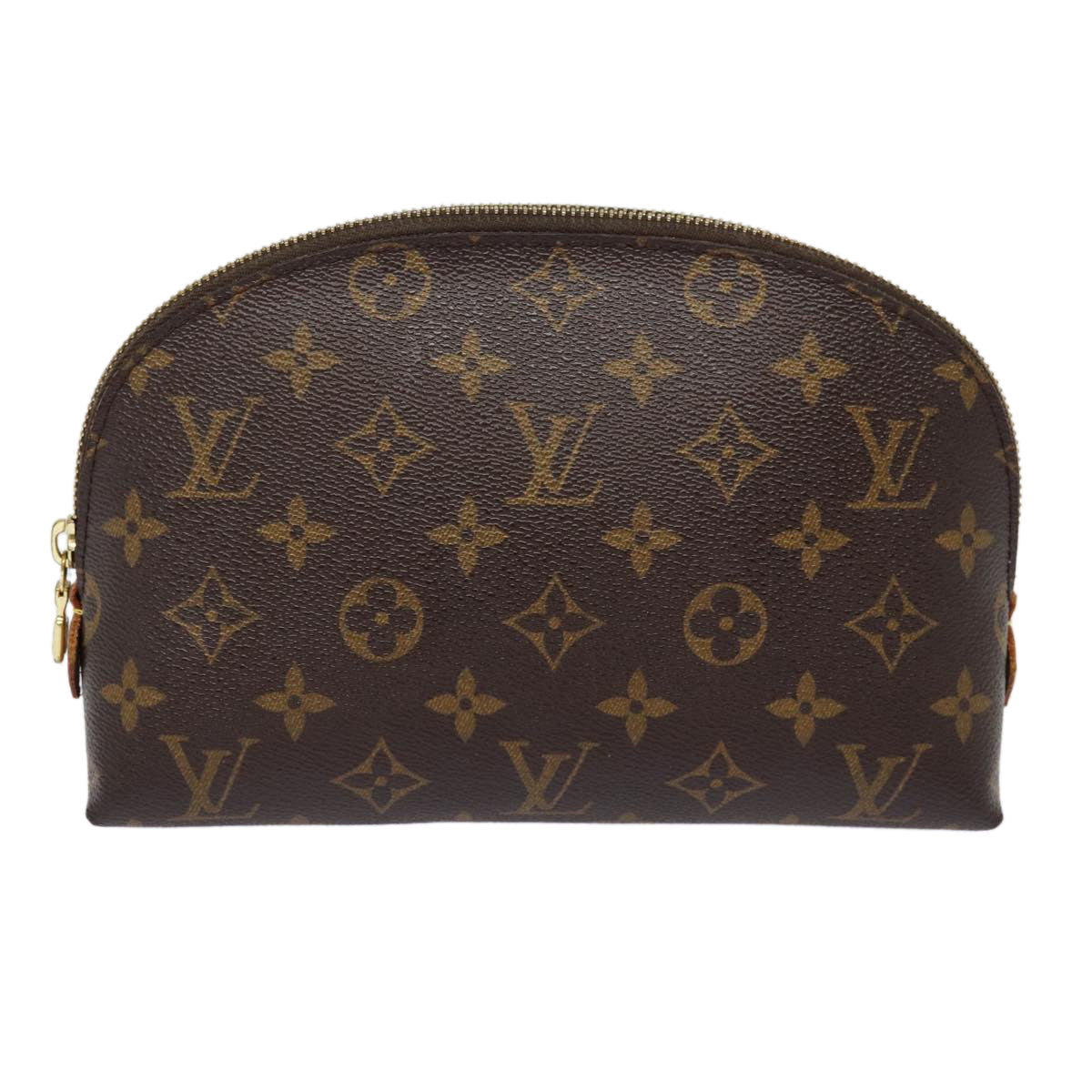 LOUIS VUITTON Monogram Pochette Cosmetic GM Cosmetic Pouch M47353 LV Auth 85662