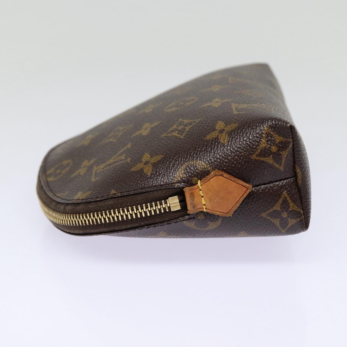 LOUIS VUITTON Monogram Pochette Cosmetic GM Cosmetic Pouch M47353 LV Auth 85662