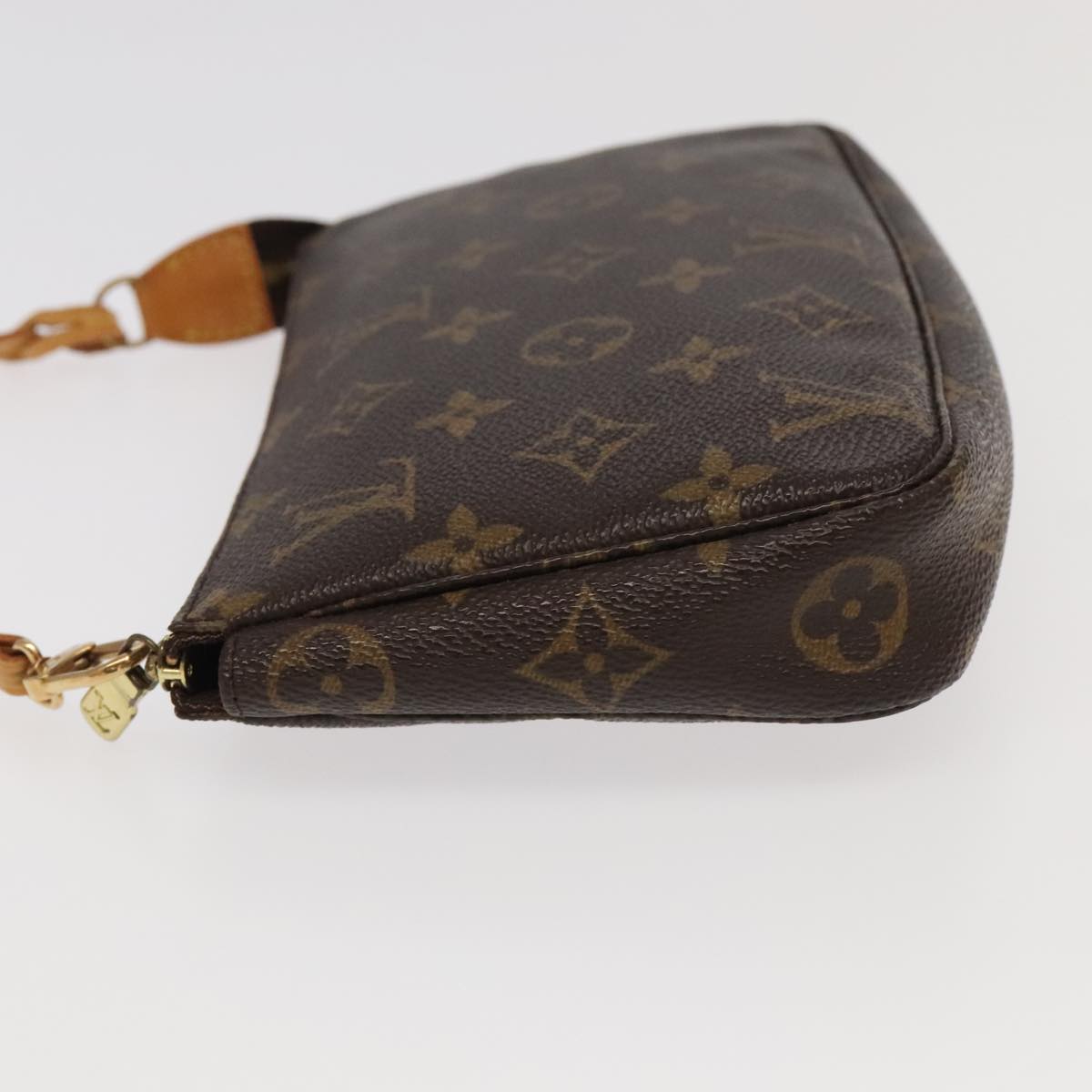 LOUIS VUITTON Monogram Pochette Accessoires Pouch M51980 LV Auth 85666