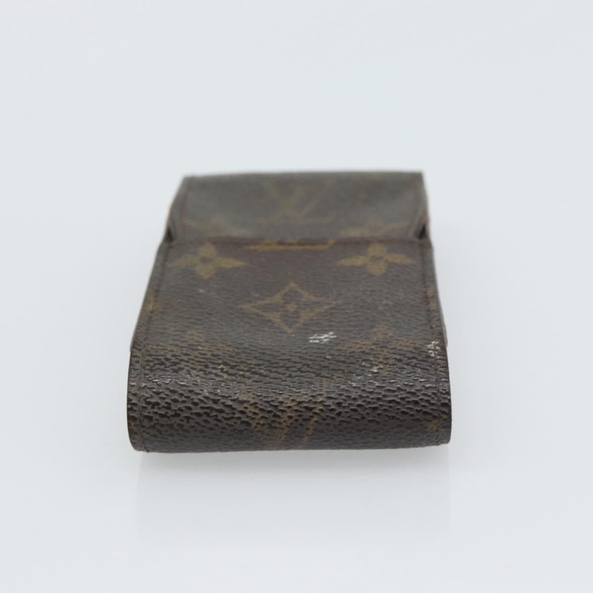 LOUIS VUITTON Monogram Etui Cigarette Cigarette Case 4Set LV Auth 85752