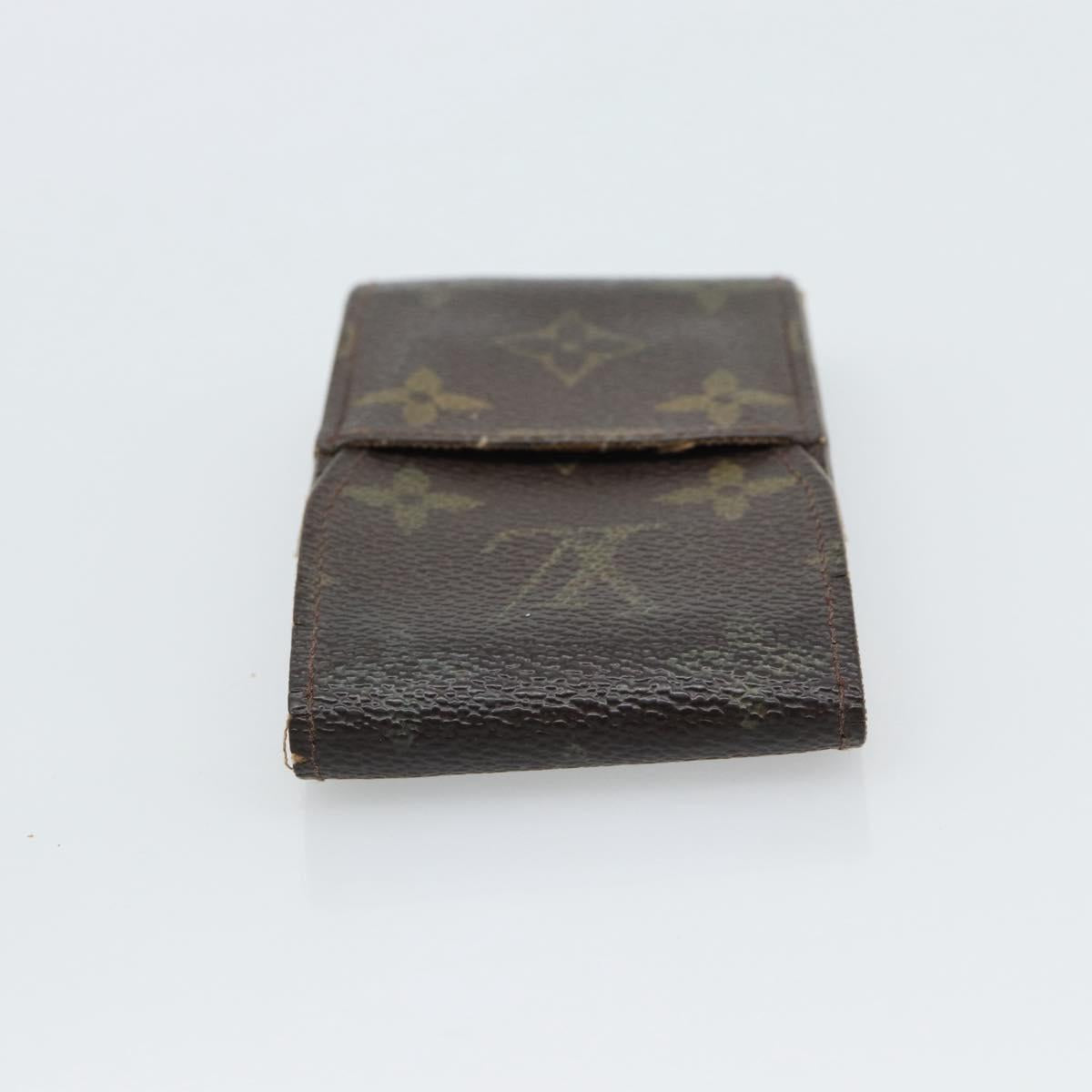 LOUIS VUITTON Monogram Etui Cigarette Cigarette Case 4Set LV Auth 85752