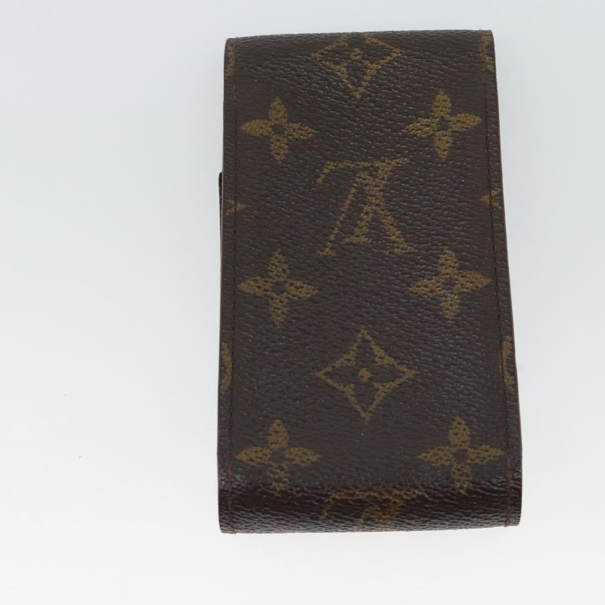 LOUIS VUITTON Monogram Etui Cigarette Cigarette Case 4Set LV Auth 85752