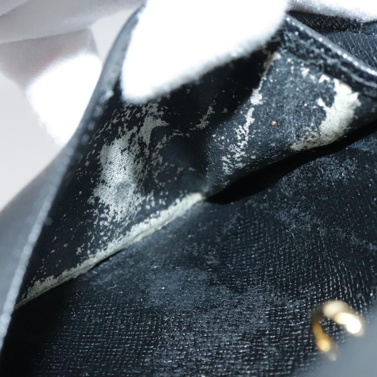 LOUIS VUITTON Epi Agenda PM Day Planner Cover Black R20052 LV Auth 85781