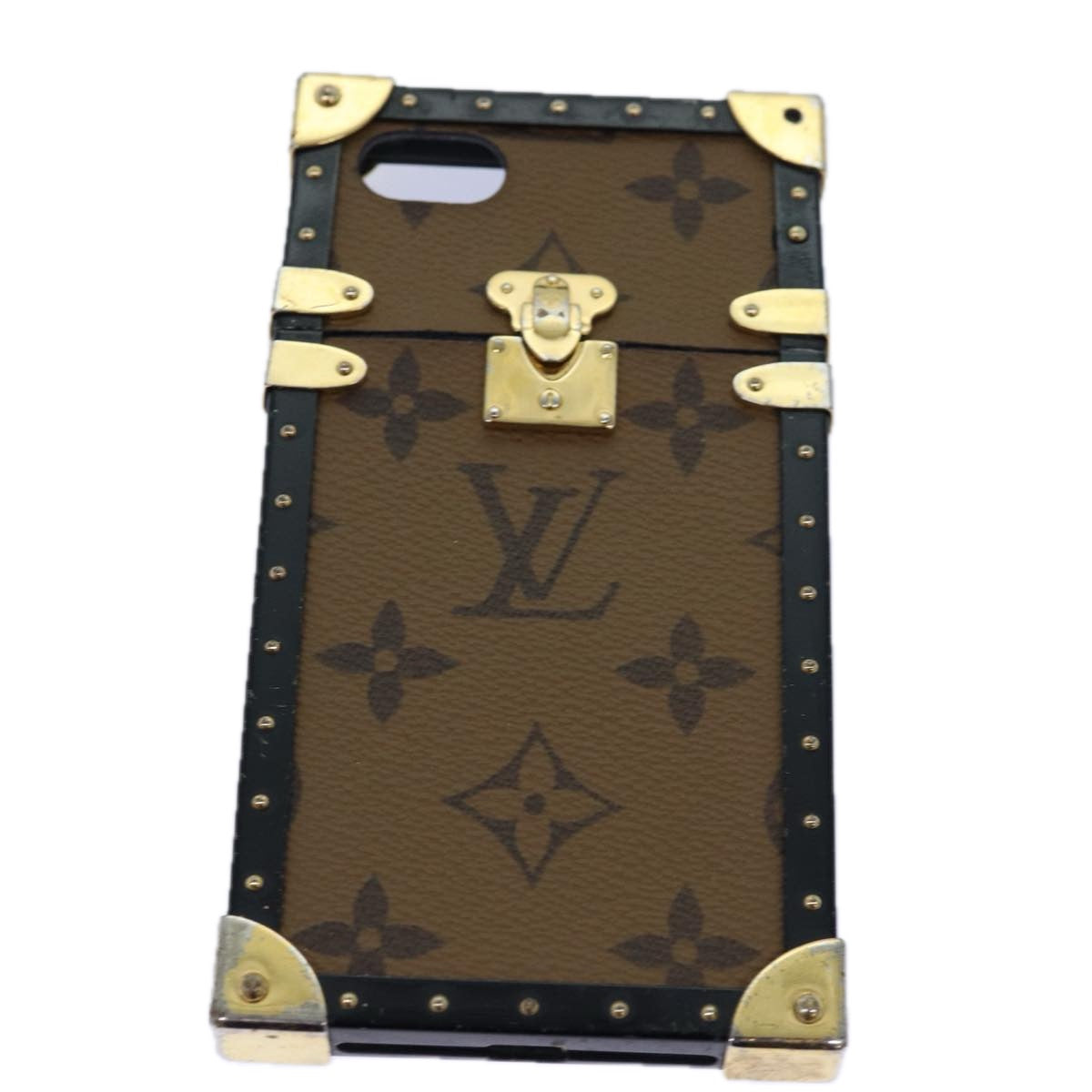 LOUIS VUITTON Monogram Monogram Reverse Cell Phone Case 3Set LV Auth 85810