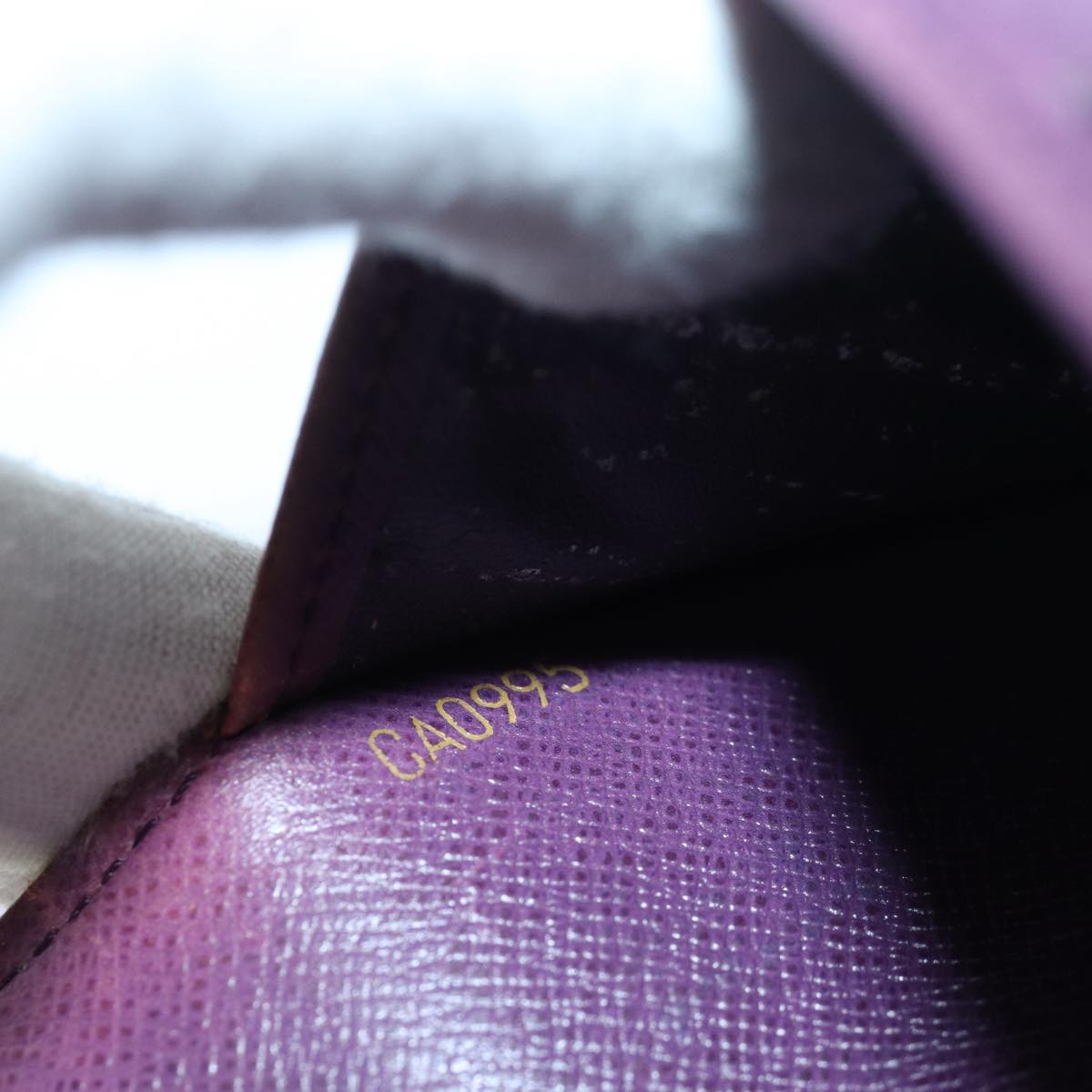 LOUIS VUITTON Epi Agenda PM Day Planner Cover Yellow R20059 LV Auth 85888