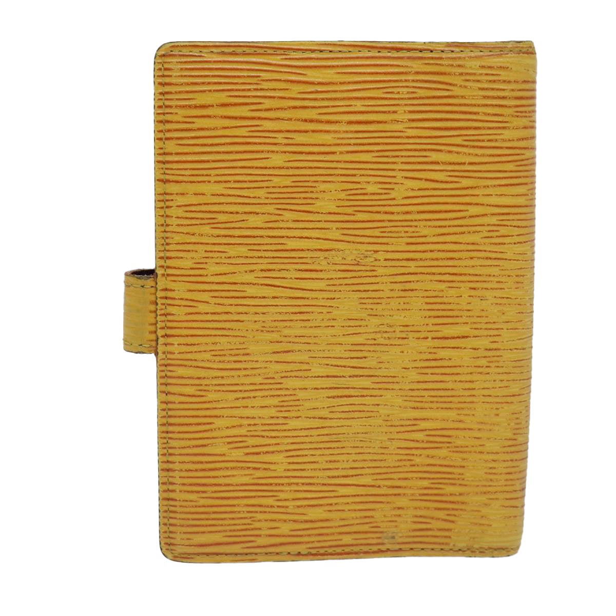 LOUIS VUITTON Epi Agenda PM Day Planner Cover Yellow R20059 LV Auth 85888