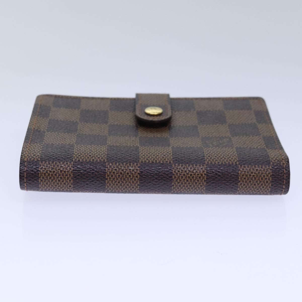 LOUIS VUITTON Damier Ebene Portefeuille Viennois Wallet N61674 LV Auth 85898