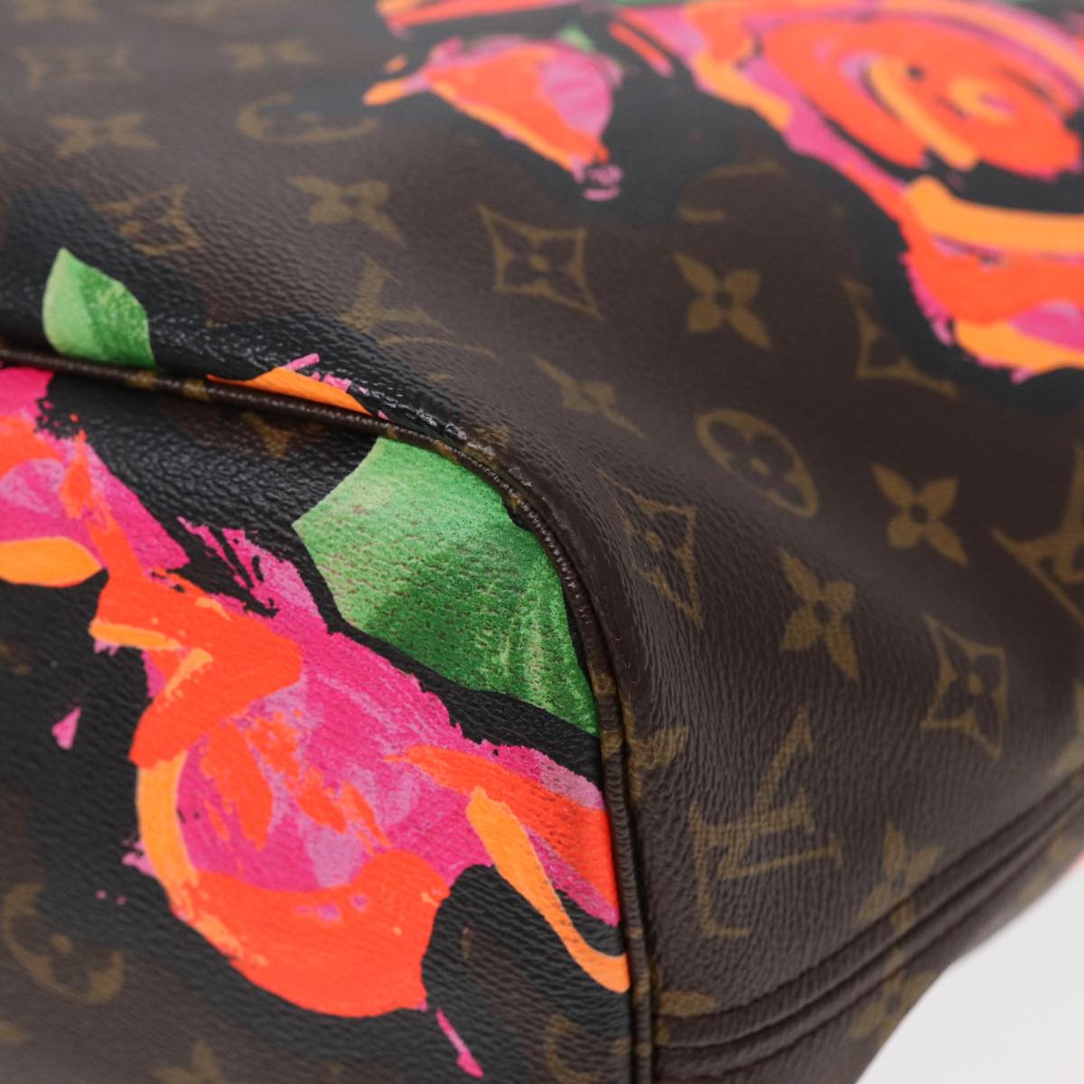 LOUIS VUITTON Monogram Rose Neverfull MM Tote Bag M48613 LV Auth 85918SAV