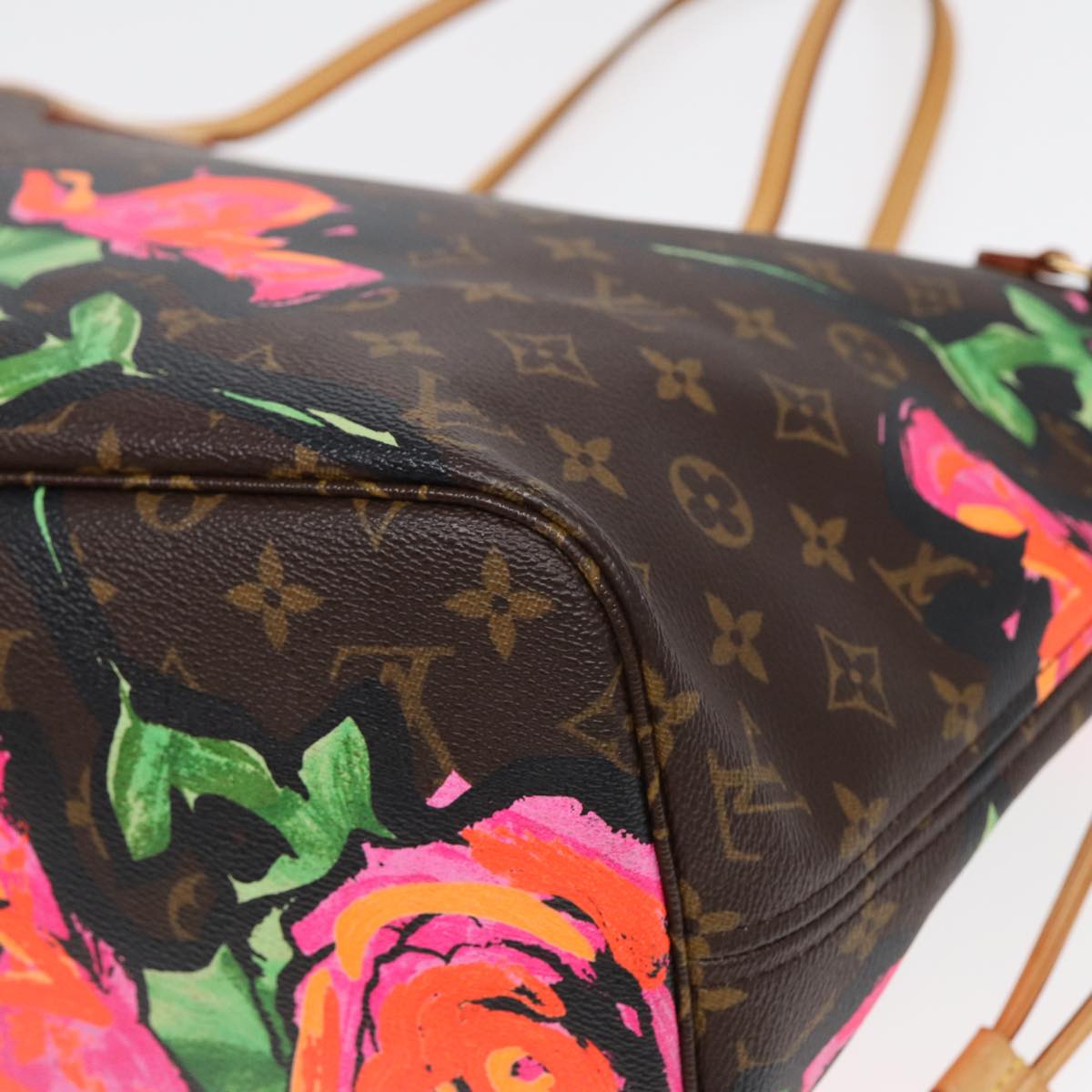 LOUIS VUITTON Monogram Rose Neverfull MM Tote Bag M48613 LV Auth 85918SAV