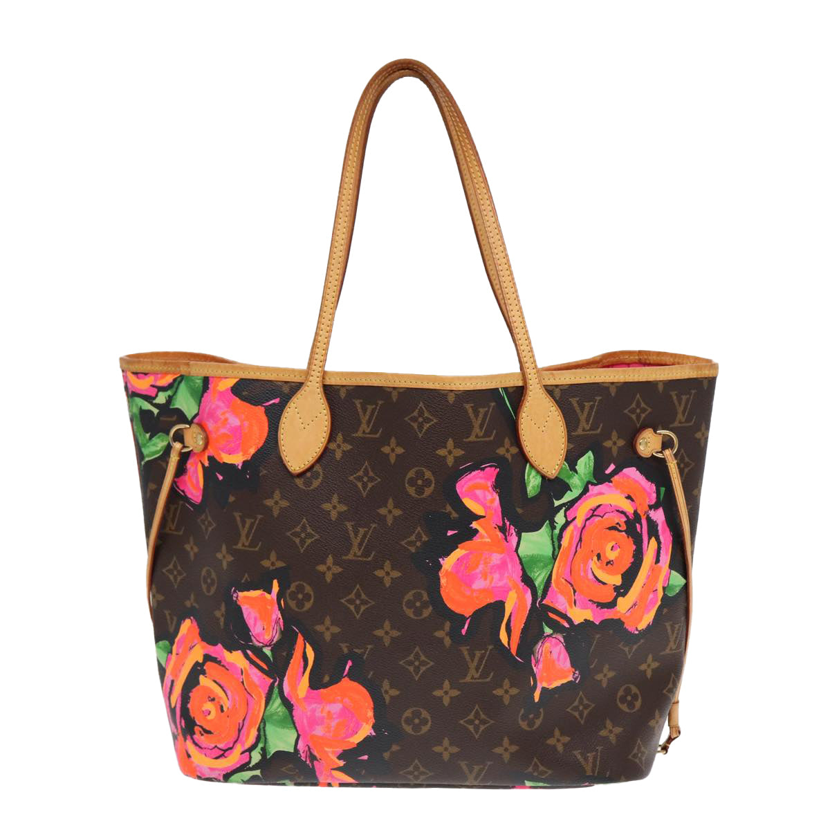 LOUIS VUITTON Monogram Rose Neverfull MM Tote Bag M48613 LV Auth 85918AV